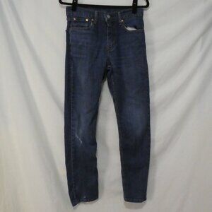 LEVI STRAUSS & CO 502 Jeans W 30 L 32 Distressed Blue Denim Jeans
